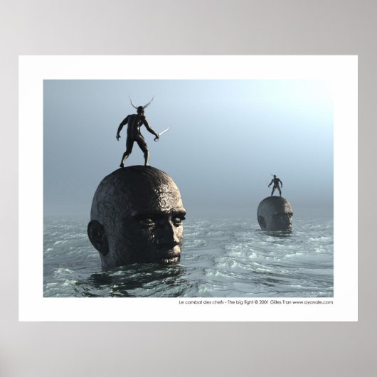 De grote strijd tegen de chef-koks poster (Voorkant)