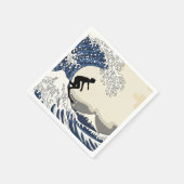 De Grote Surfer van Kanagawa Servetten (Hoek)