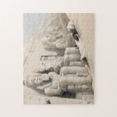De grote tempel boven Simbel door David Roberts Legpuzzel (Verticaal)