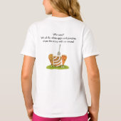 De Grote Thanksgiving Showdown Pumpkin en Apple T-shirt (Achterkant)