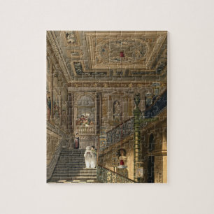 De grote trap in Kensington Paleis uit Pyne Legpuzzel