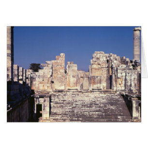 De grote trap van de tempel van Apollo
