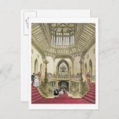 De grote trap, Windsor Castle, van 'A Histo' Briefkaart (Voorkant / Achterkant)