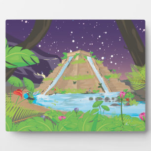 De grote tuinen van Babylon Fotoplaat