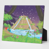 De grote tuinen van Babylon Fotoplaat (Zijkant)