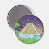 De grote tuinen van Babylon Magneet (Voorkant / Achterkant)