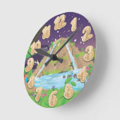 De grote tuinen van Babylon Ronde Klok (Hoek)