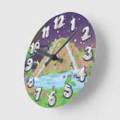 De grote tuinen van Babylon Ronde Klok (Hoek)