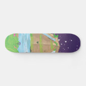 De grote tuinen van Babylon Skateboard (Horizontaal)