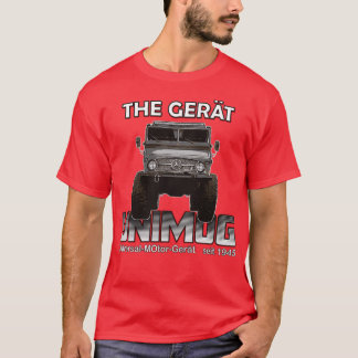 DE GROTE UNIMOG UNIversalMOtorGert voorzijde T-shirt