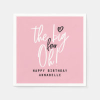 De grote vier oh! 40e verjaardag feest decor roze