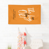 De grote vier oh! banner van 40e verjaardag (Insitu)