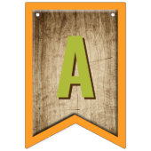 De grote Vist de eerste verjaardag Vlaggetjes (Derde vlag)