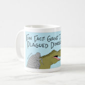 De grote vlooien koffiemok (Voorkant links)