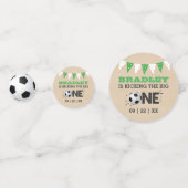 De grote.. | Voetbal 1ste verjaardag Confetti (Voorkanten)