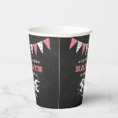 De grote.. | Voetbal 1ste verjaardag Papieren Bekers (Rechts)