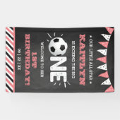 De grote.. | Voetbal 1ste verjaardag Spandoek (Horizontaal)