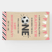 De grote.. | Voetbal 1ste verjaardag Spandoek (Horizontaal)