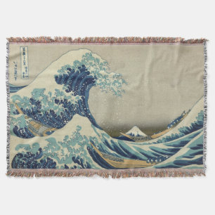 DE GROTE WAVE VAN KANAGAWA - JAPANESE WOODBLOCK DEKEN