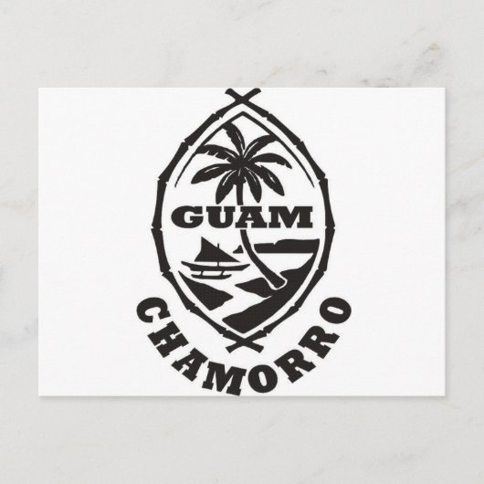 De grote zeehond van Guam Briefkaart (Voorkant)