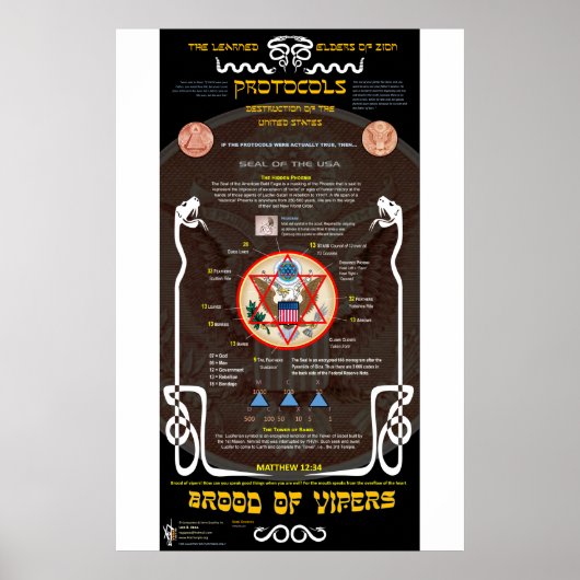 De grote zegel van de VS -1 Poster (Voorkant)