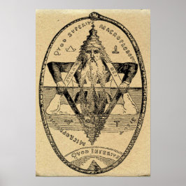 De grote zegel van Solomon Poster