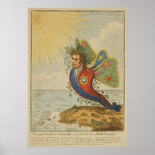 De grote Zuid-Zee-pijler, Transform'd Poster (Voorkant)