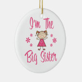 De grote zuster keramisch ornament (Rechts)