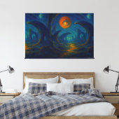 De grotwerghemel canvas afdruk (Insitu (Slaapkamer))