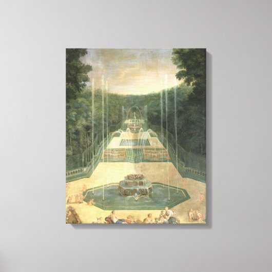 De Groven van Versailles Canvas Afdruk (Voorkant)
