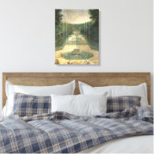 De Groven van Versailles Canvas Afdruk (Insitu (Slaapkamer))