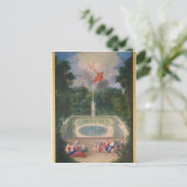 De Groven van Versailles met Mars Briefkaart (Staand voorkant)