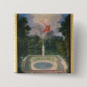 De Groven van Versailles met Mars Vierkante Button 5,1 Cm
