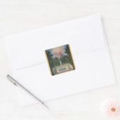 De Groven van Versailles met Mars Vierkante Sticker (Envelop)