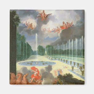 De Groven van Versailles. Uitzicht van Drakenpool Magneet