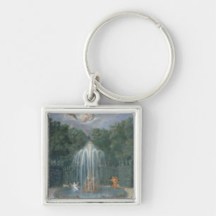 De Groven van Versailles. Uitzicht van ster of wat Sleutelhanger