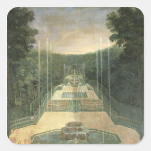 De Groven van Versailles Vierkante Sticker