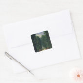 De Groven van Versailles Vierkante Sticker (Envelop)
