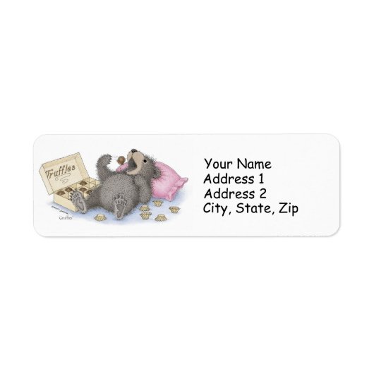 De Gruffies® Adresetiketten Etiket (Voorkant)