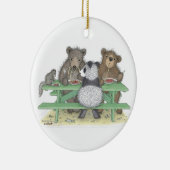 De Gruffies®-versieringen Keramisch Ornament (Rechts)