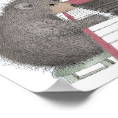 De Gruffies® Wall Art Poster (Hoek)