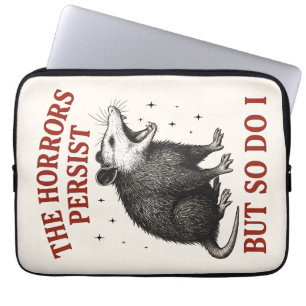 De gruwelen duren voort, maar ik ook laptop sleeve