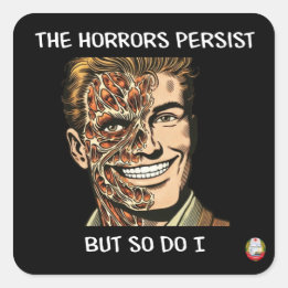 De gruwelen Sticker