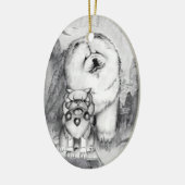 DE GUARDIANS Chow en Foo Dog Ornament (Links)
