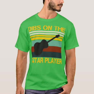 De Guitar Player Guitar Lovers Gift Idee T-shirt