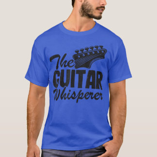 De Guitar Whisperer  Guitarist Papa Mannen Gu T-shirt