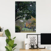 De gulden van de pit in herfst poster (Thuiskantoor)