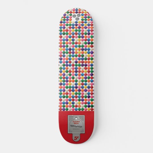 De gumballmachine skateboard (Voorkant)