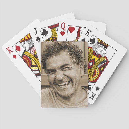 De Guy van de partij Persoonlijke Foto Viering Pokerkaarten (Achterkant)