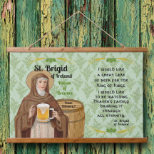De H. Brigid van Ierland en haar biervat